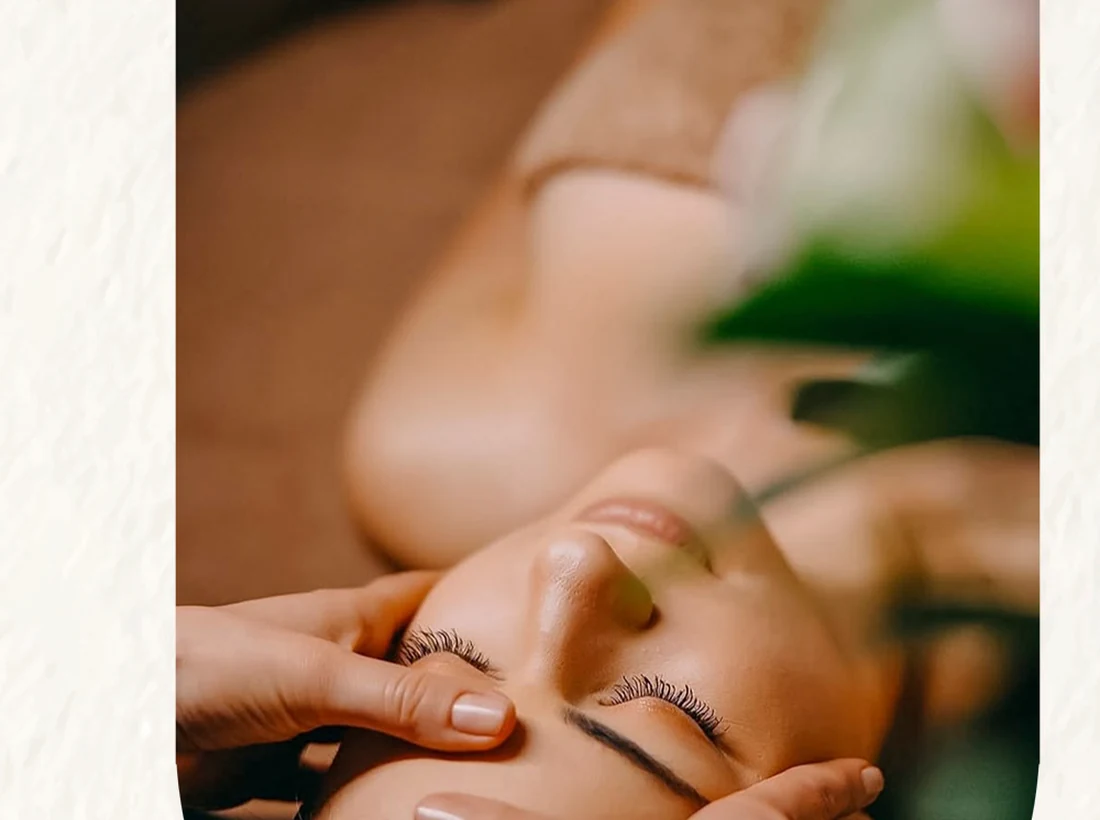 Illustrative relaxation massage treatment photography